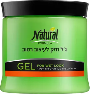 נטורל פורמולה גל לשיער חזק לעיצוב רטוב נפח 500 מ"ל