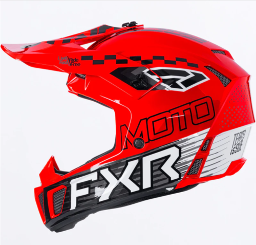 קסדת שטח ילדים אפ אקס אר קלאץ FXR CLUTCH אדום\שחור