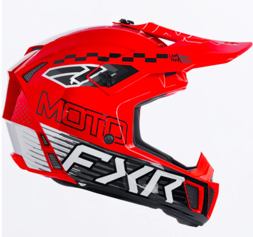 קסדת שטח ילדים אפ אקס אר קלאץ FXR CLUTCH אדום\שחור