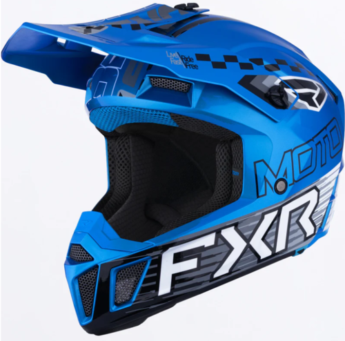 קסדת שטח ילדים אפ אקס אר קלאץ FXR CLUTCH כחול\שחור