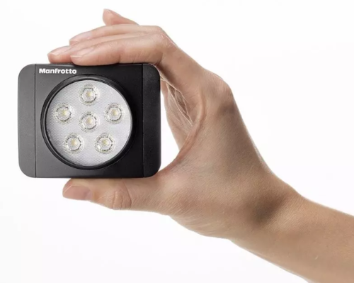 פנס 6 לד לחצובה עם בלוטוס MANFROTTO