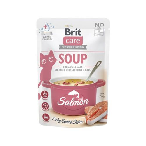 מרק לחתול בטעם סלמון 75 גרם