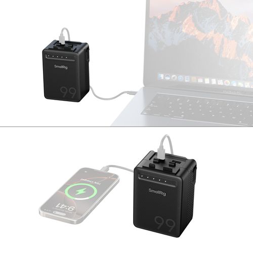 סוללה SmallRig VB99 Lite mini V-Mount