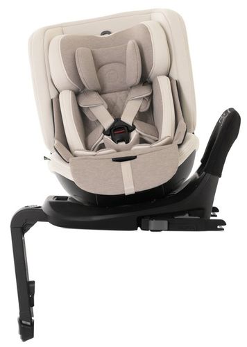 כסא בטיחות מסתובב משולב בוסטר Motion 2 All Size 360 - בז' Almond