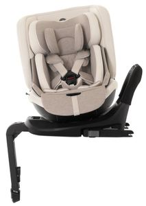 כסא בטיחות מסתובב משולב בוסטר Motion 2 All Size 360 - בז