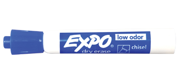 טוש ללוח מחיק אקספו כחול EXPO