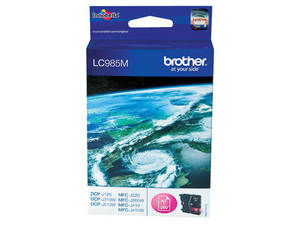 ראש דיו מג'נטה / אדום Brother LC985M מקורי