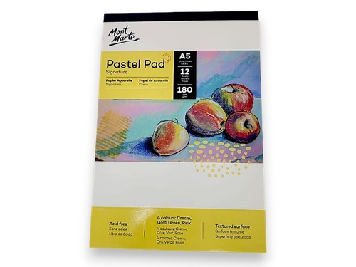 בלוק לצבעי פסטל Mont Marte Pastel Pad – A5