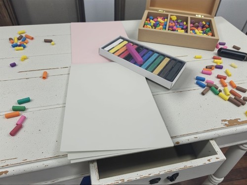 בלוק לצבעי פסטל Mont Marte Pastel Pad – A5