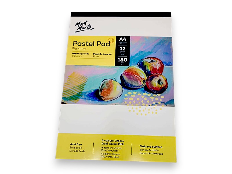 בלוק לצבעי פסטל Mont Marte Pastel Pad – A4
