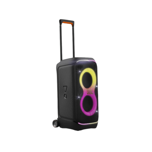 JBL PartyBox 320 – רמקול מסיבות נייד עם סאונד עוצמתי ומופע אורות דינמי אחריות ע