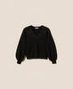 Jumper with embroidered inlays