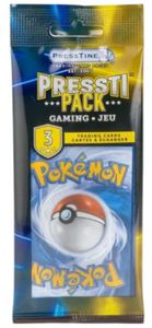 חבילה עם 3 קלפי פוקימון בהפתעה