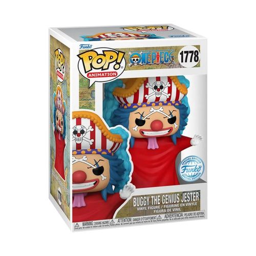 פופ וואן פיס ספישל אדישן - באגי הליצן -  Funko Pop (Special) One Piece Buggy The Genius Jester #1778