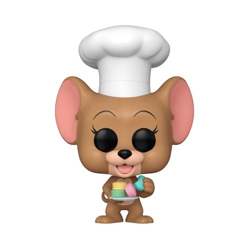 פופ טום וג'רי - בובת ג'רי עם מקרונים - Funko Pop TV Tom and Jerry Doll Jerry #1658