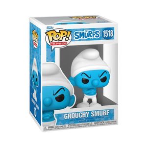 פופ דרדסים - בובת רגזן - Funko POP Smurfs Grouchy Smurf #1518