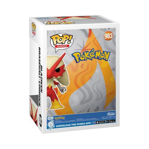 פופ פוקימון - בובת בלייזיקן - Funko POP Pokemon Blaziken #983