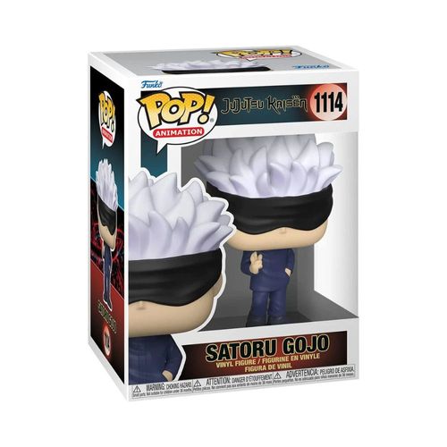 פופ ג'וג'וטסו קאיסן - בובת סאטורו גוג'ו - Funko Pop Jujutsu Kaisen Satoru Gojo #1114