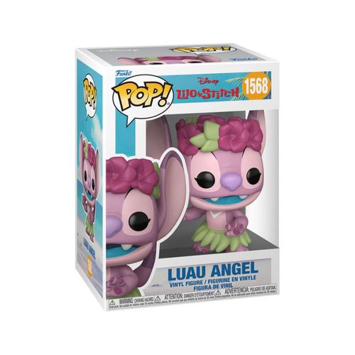 פופ דיסני סטיץ' - בובת אנג'ל - Funko Pop Disney Lilo & Stitch Luau Angel #1568