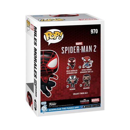 פופ מארוול ספיידרמן 2 מיילס מוראלס - Pop Funko Marvel Spiderman 2 Miles Morales #970