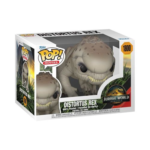 פופ עולם היורה - דיסטורטוס רקס - #1800 Funko Pop Jurassic World Rebirth Distortus Rex