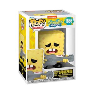 פופ בוב ספוג - מכנסיים קרועים - POP Spongebob Ripped Pants #1666