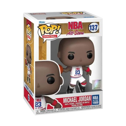 פופ אן בי אי מייקל ג'ורדן חולצה לבנה - POP NBA MICHAEL JORDAN 137