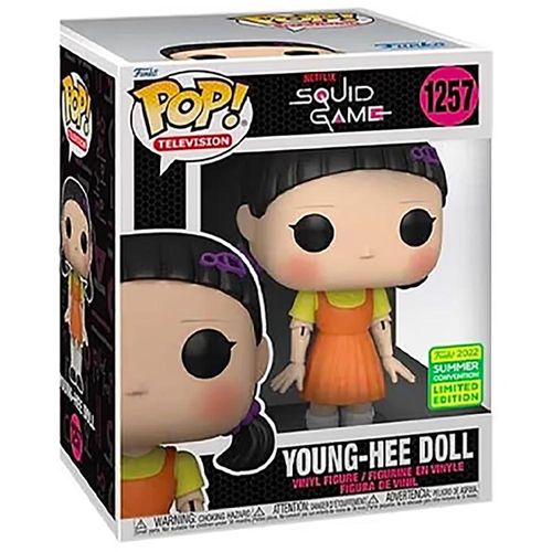 פופ משחקי הדיונון הבובה - POP Squid game Young-Hee Doll 1257