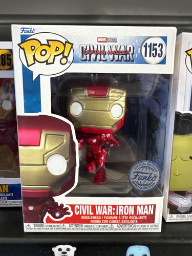 פופ איירון מן - POP Marvel Civil War Iron Man 1153