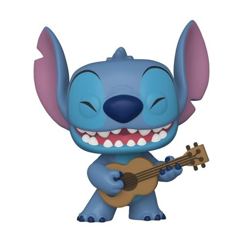 פופ לילו וסטיץ - סטיץ עם יוקללי - Funko Pop Disney Lilo & Stitch - Stitch with Ukelele #1044