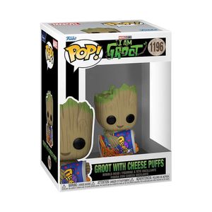 פופ מארוול אני גרוט עם חטיפי גבינה - POP I Am Groot 1196