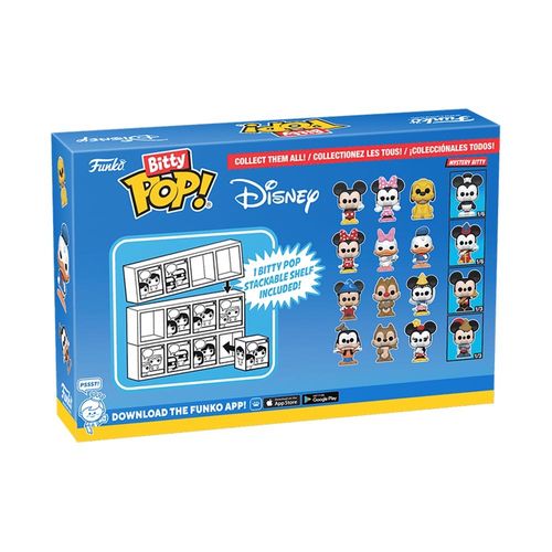 פופ מיניאטורי דיסני קלאסי 4 דמויות - BITTY POP! DISNEY 4-PACK SERIES 1