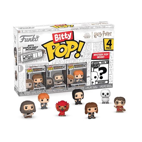 פופ מיניאטורי הארי פוטר 4 דמויות - BITTY POP! HARRY POTTER 4-PACK SERIES 1