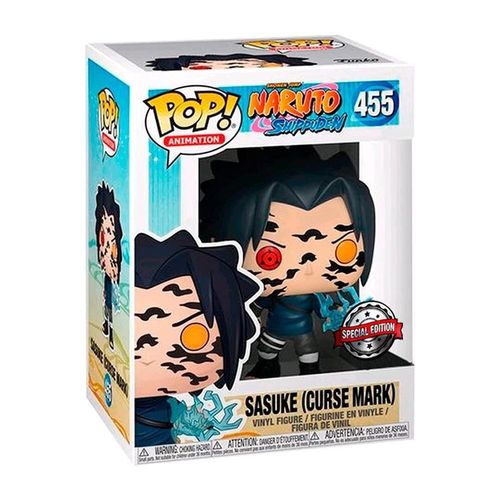 פופ אקסלוסיבי נארוטו סאסקה אוצ'יהא - POP (SE) Naruto Sasuke (curse mark) 455