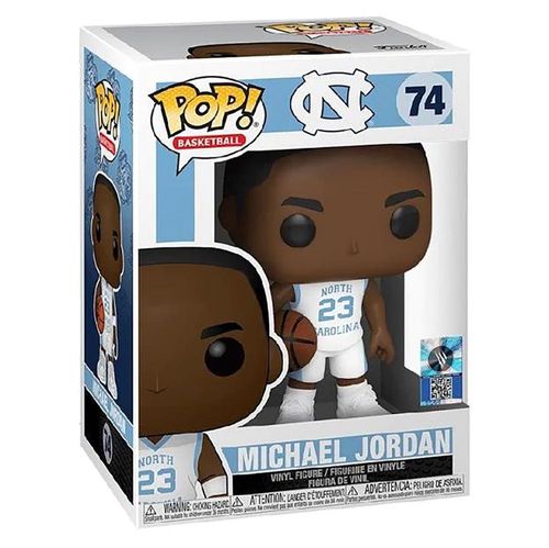 פופ מייקל ג'ורדן חולצה לבנה - POP NBA MICHAEL JORDAN 74