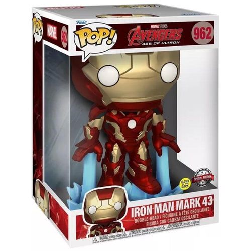 פופ ''10 אוונג'רס איירון מן  - POP 10'' AVENGERS IRON MAN MARK 43 - 962