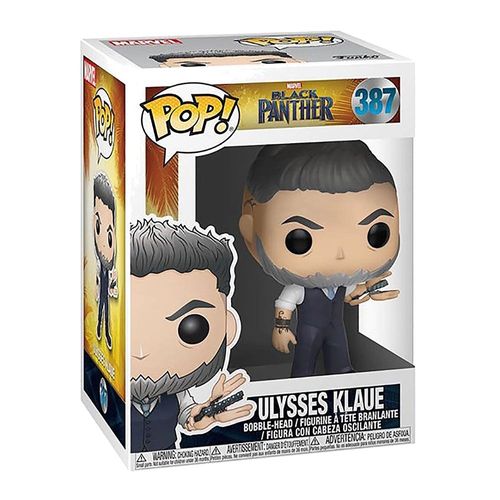 בובת פופ הפנתר השחור אוליסס קלאוד - POP MARVEL BLACK PANTHER ULYSSES KLAUDE 387