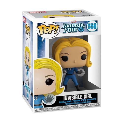 בובת פופ - ארבעת המופלאים נערה בלתי נראית - POP FANTASTIC FOUR INVISIBLE GIRL 588