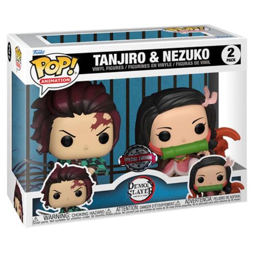 פופ דימון סלייר מארז זוגי - POP DEMON SLAYER 2 PACK