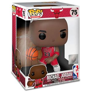 פופ מייקל גורדן חולצה אדומה 10" ענק - POP 10" NBA MICHAEL JORDAN RED JERSEY 75
