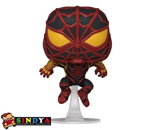פופ מיילס מוראלס ספיידרמן חליפת תקיפה - POP MILES MORALES SPIDERMAN STRIKE SUIT 766