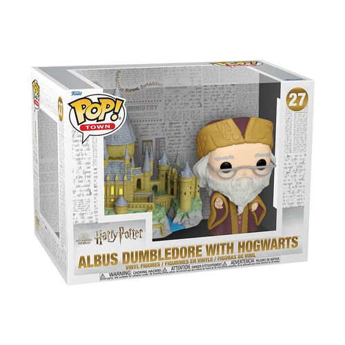 פופ הארי פוטר דמבלדור עם טירה - POP HARRY POTTER DUMBLEDORE WITH HOGWARTS 27