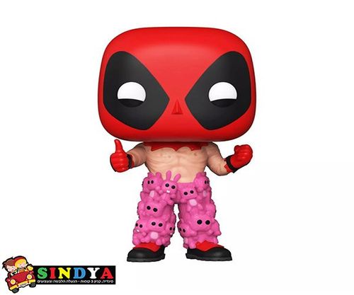 פופ דדפול עם מכנסי דובי - 754 DEADPOOL WITH TEDDY BEAR PANTS