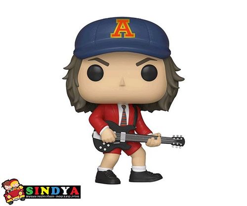 פופ אנגוס יאנג בג'קט אדום -  POP AC DC  ANGUS YOUNG 91