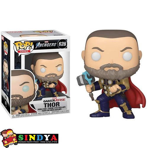 פופ הנוקמים מארוול תור-POP AVENGERS THOR  628 פופ מארוול תור עם פטיש 628