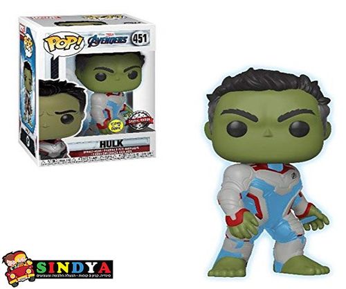 פופ הנוקמים האלק זוהר בחושך - POP AVENGERS HULK 451