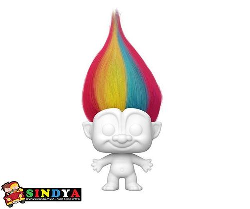 פופ טרול לצביעה - POP GOOD LUCK TROLLS TROLL 10