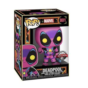 פופ מארוול דדפול צבעוני - POP MARVEL BLACK LIGHT  DEADPOOL 801