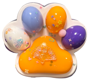 סקוושי בצורת כף חתול (מגוון צבעים)