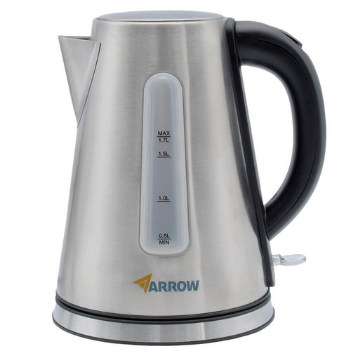 קומקום חשמלי נירוסטה 1.7 ליטר ARROW 2000W